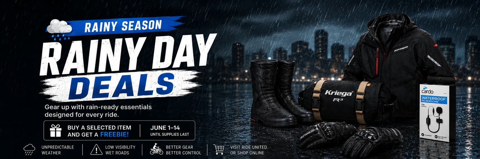 Rainy Day Deals