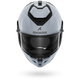 Shark motorcycle helmet on a white background