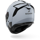 Shark motorcycle helmet on a white background