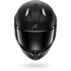 Black motorcycle helmet with a brand logo on a white background