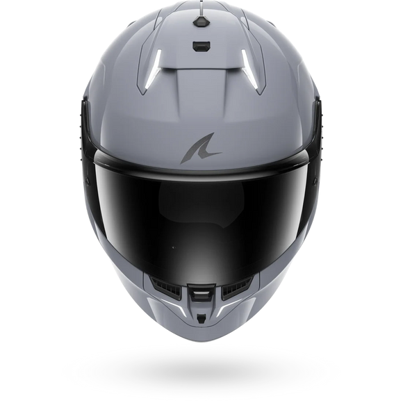 Shark Skwal I3 Gray motorcycle helmet with a reflective visor on a white background