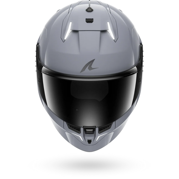Shark Skwal I3 Gray motorcycle helmet with a reflective visor on a white background