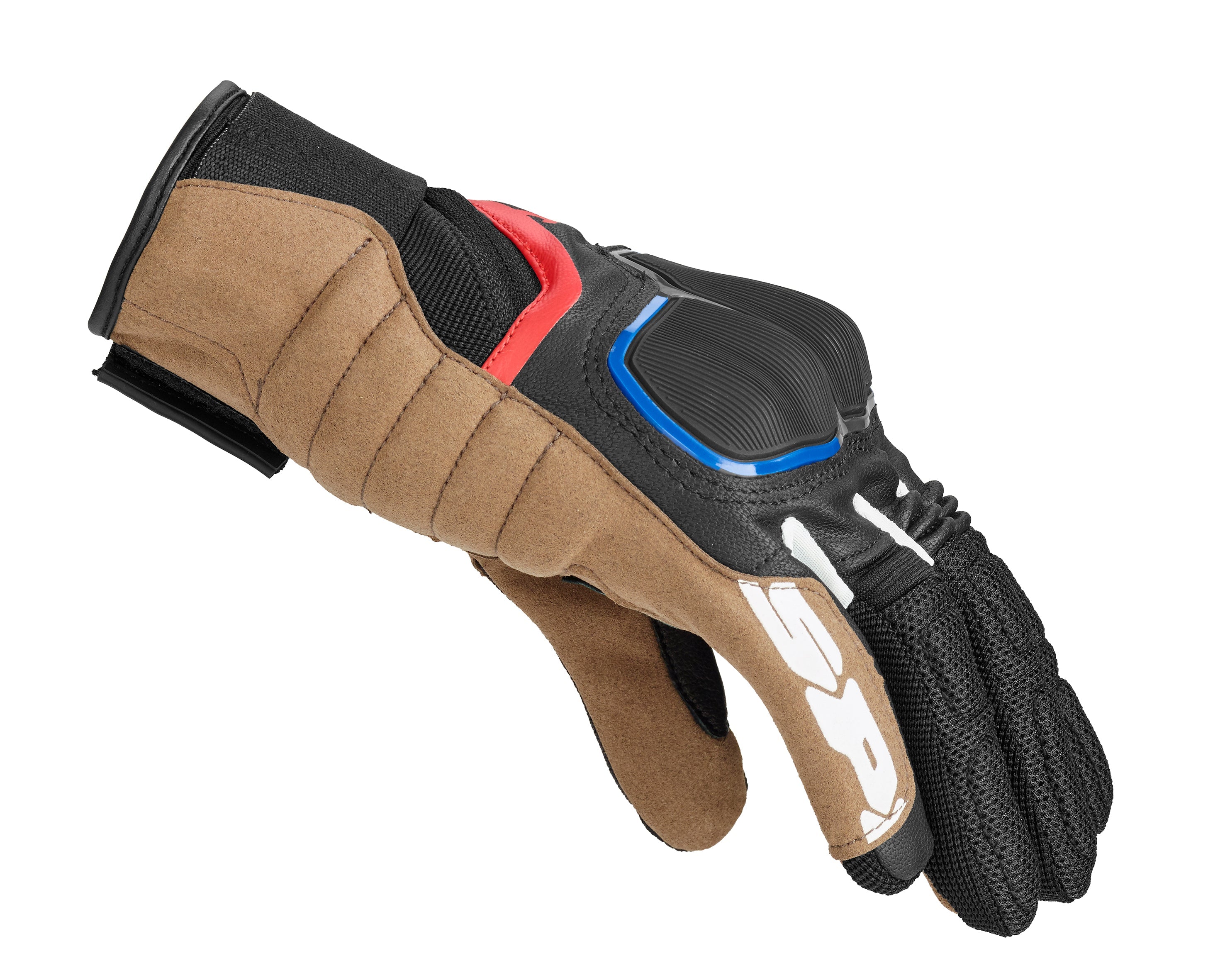 SPIDI X-KNIT Motorradhandschuhe - CE-zertifiziert, Atmungsaktiv, Gestrickter Rücken, Touchscreen-tauglich